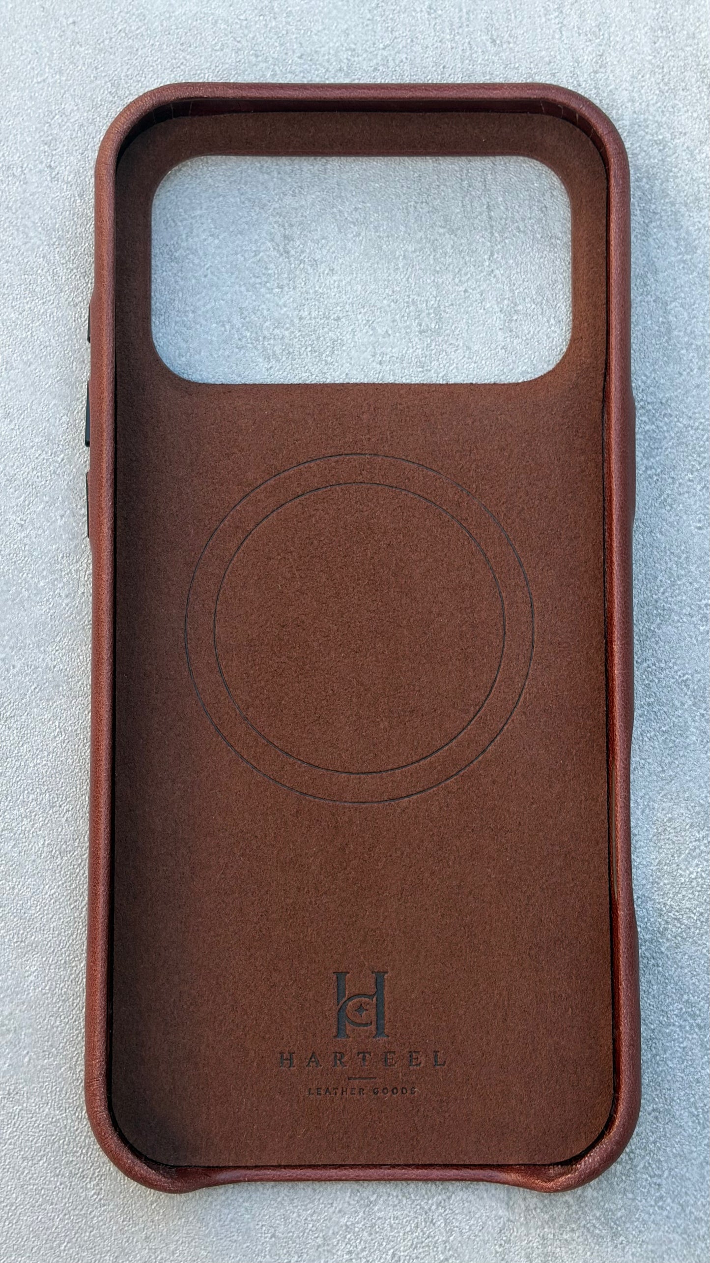 Espresso Leather Case for iPhone 17 Pro Max