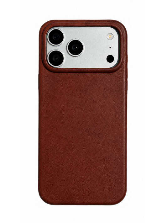 Espresso Leather Case for iPhone 17 Pro Max