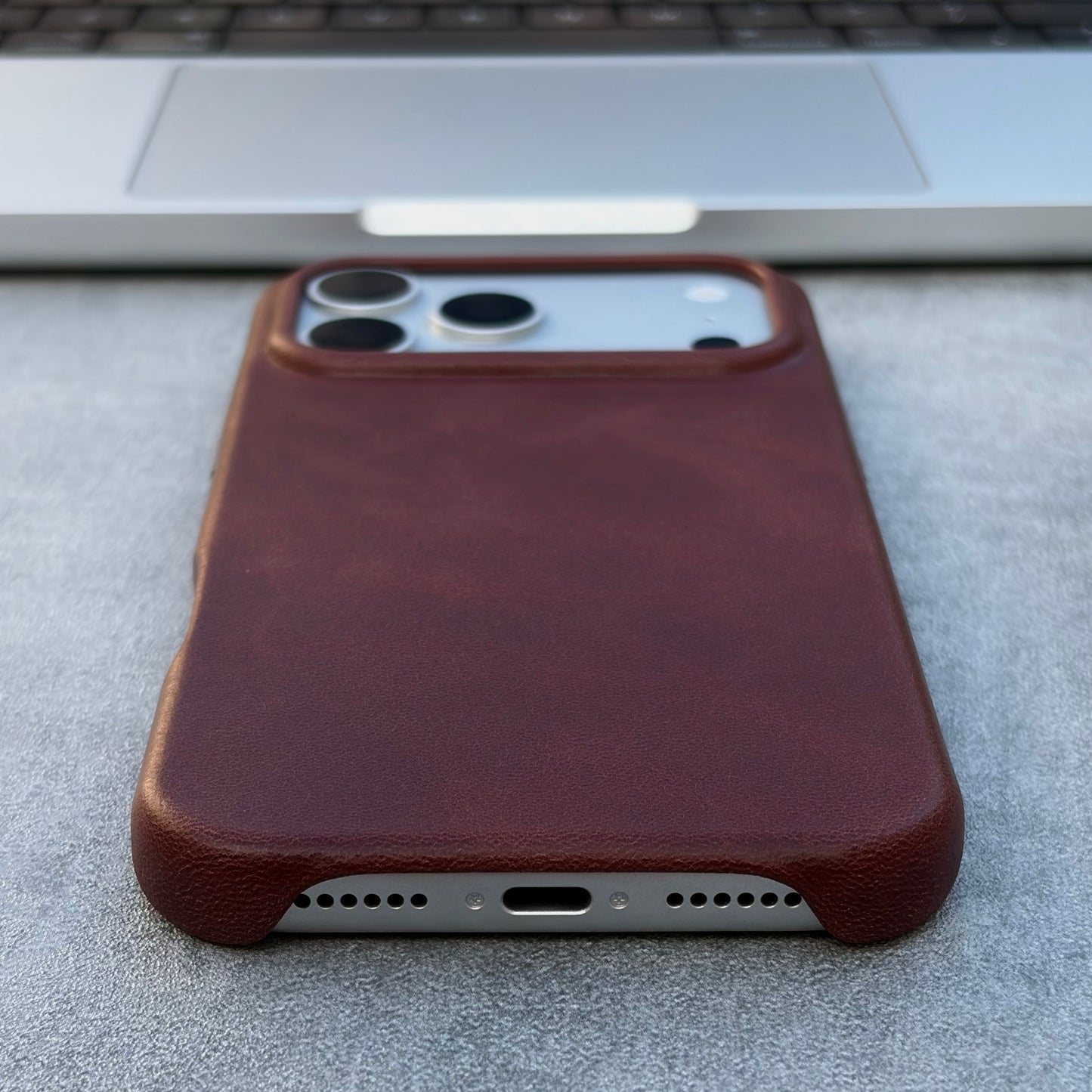 Espresso Leather Case for iPhone 17 Pro Max